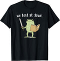 Teacher Frog We Test At Dawn Test Day Coordinator Final Exam T-Shirt Unisex T-shirt, Sweatshirt, Hoodie, Long Sleeve Tee