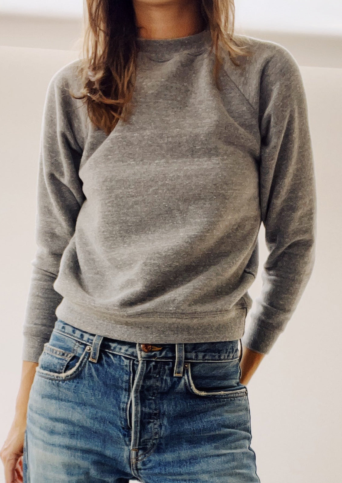 Crew Raglan Sweatshirt
