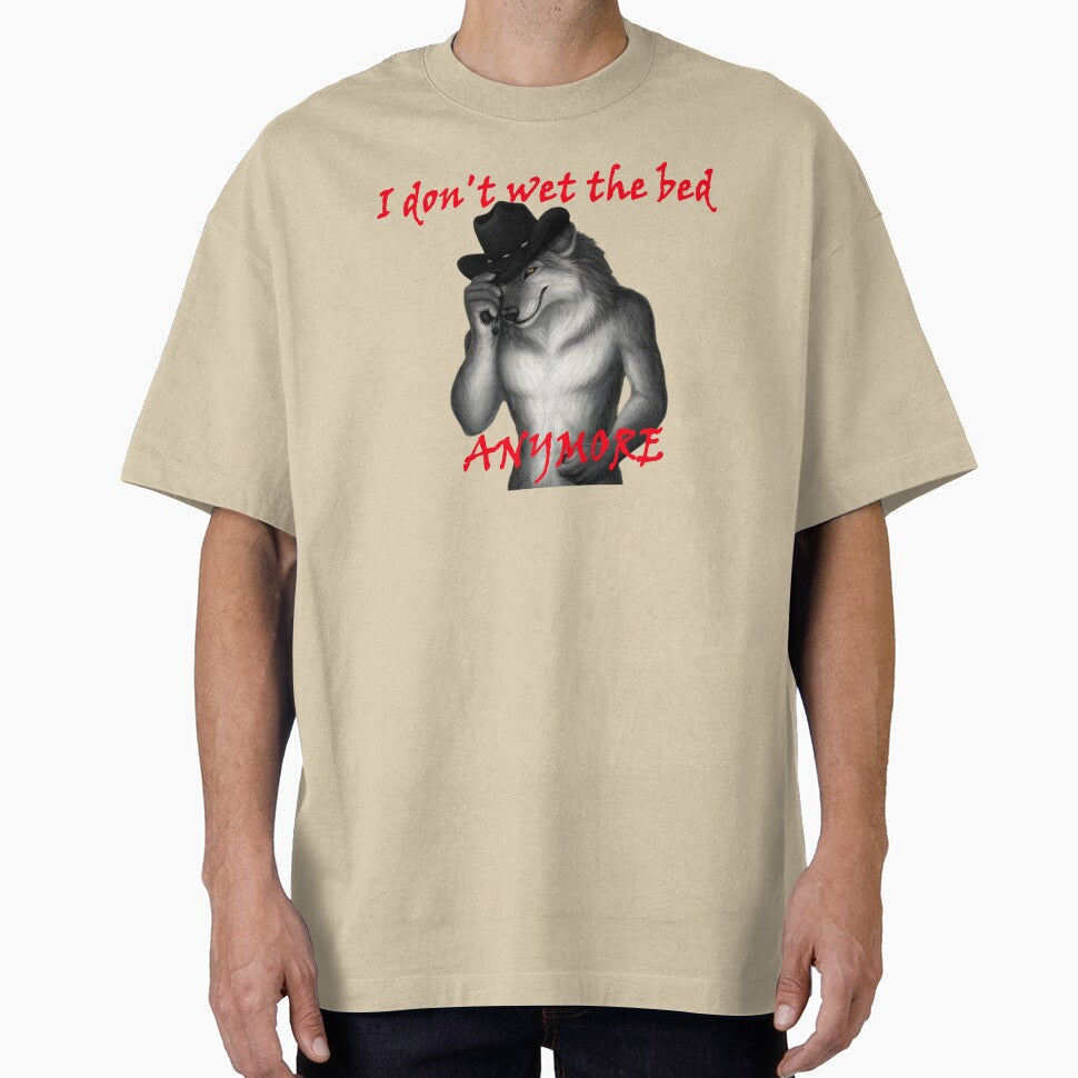 I Don't Wet the Bed Anymore sigma wolf by Endless-mind Unisex T-shirt, Sweatshirt, Hoodie, Long Sleeve Tee