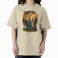 Elderly White Hippie Wolf Shepherd – Mystical Funny Retro Design by Lunaria Arts Unisex T-shirt, Sweatshirt, Hoodie, Long Sleeve Tee
