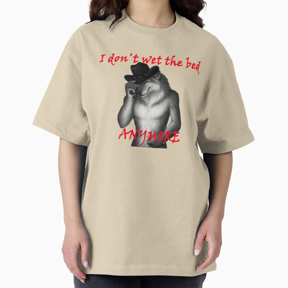 I Don't Wet the Bed Anymore sigma wolf by Endless-mind Unisex T-shirt, Sweatshirt, Hoodie, Long Sleeve Tee