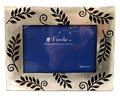 Picture frame with leaves scattered around the frame pf59